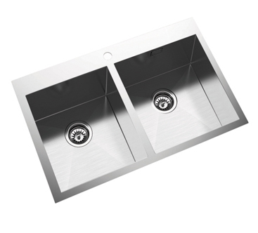 Chậu rửa 2 hố cân Inox 301 RL01-7843-C 【Tốp #1 Bán Chạy】