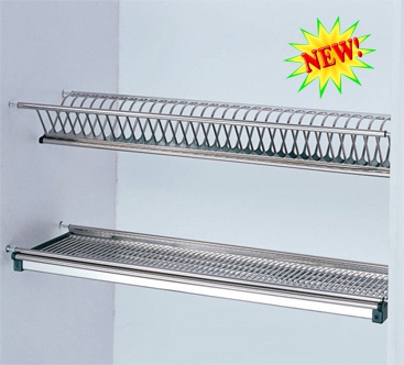 Giá bát cố định 2 tầng EU.0180 inox cao cấp Eurogold ✓Đẹp
