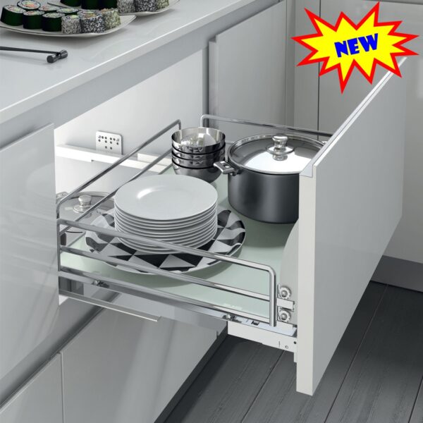 Giá để xoong nồi EU.600 nan tròn inox cao cấp Eurogold 【#1 Sale Off】