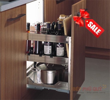 Giá đựng gia vị, dao thớt hộp LH.400 inox cao cấp Cariny 【Tốp #1 Bán Chạy】
