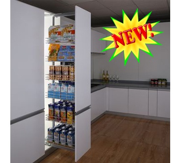 Tủ đồ khô cánh kéo 6 tầng TK04.450 inox cao cấp Eurogold 【Tốp #1 Bán Chạy】